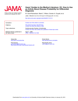 User`s Guide Differential Diagnosis