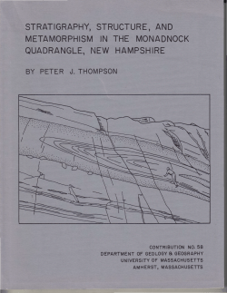 stratigraphy, structure, and metamorphism in the