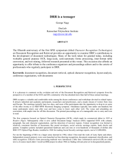 drr is a teenager - Semantic Scholar