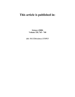 Climate-Driven Ecosystem Succession