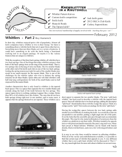 February 2012 - Oregon Knife Collectors Association
