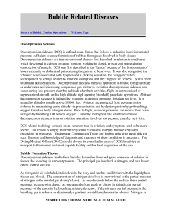 Bubble Related Diseases - The Brookside Associates