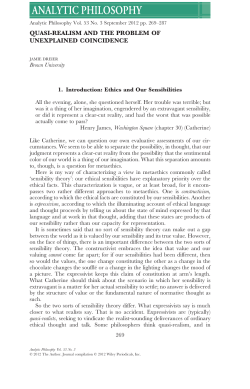 Quasi-Realism and the Problem of Unexplained Coincidence