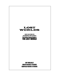 lost worlds - Australian Television Information Archive