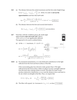 Chap 24 homework
