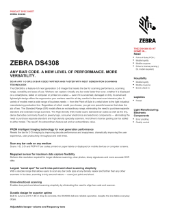 DS4308-SR/HD/DL Spec Sheet