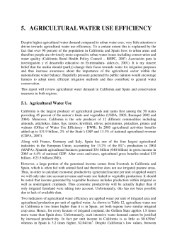 5. agricultural water use efficiency