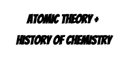Atomic Theory - Digital Commons @ Trinity