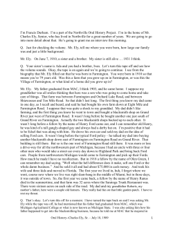 Read the transcript. - Northville Historic Records