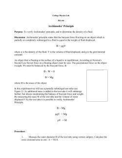 Lab Archimedes - Emporia State University