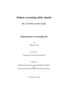 Helium accreting white dwarfs An accretion mass study