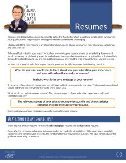 Resumes - Myinterfase.com