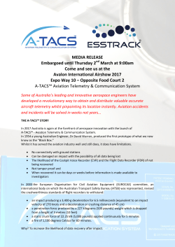 MEDIA RELEASE Embargoed until Thursday 2 March at 9:00am