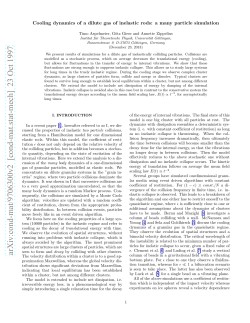 Cooling dynamics of a dilute gas of inelastic rods: a many particle