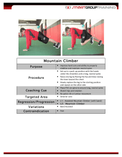 Mountain Climber - Improvement Warrior Fitness
