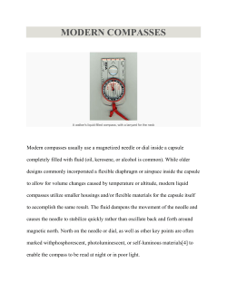MODERN COMPASSES