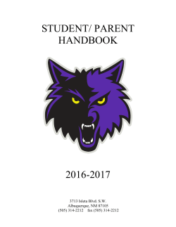 student handbook 2016-2017