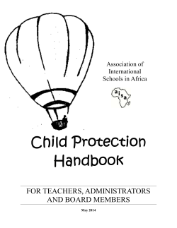 Child Protection Handbook - International Centre for Missing