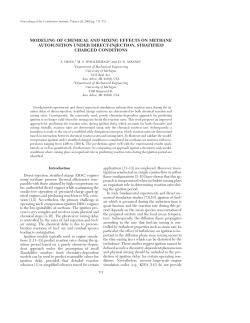 Modeling of Chemical and Mixing Effects on Methane Autoignition
