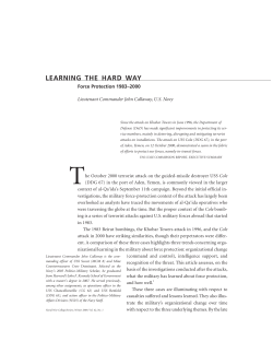 Learning the Hard Way - US Naval War College