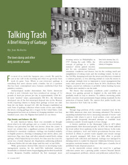 Talking Trash - the Oklahoma Department of Environmental Quality