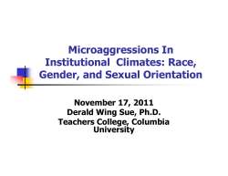 racial microaggressions
