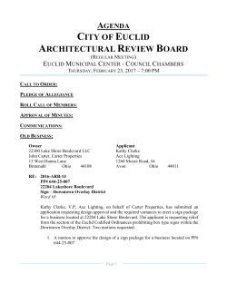 Agenda - Euclid Public Library