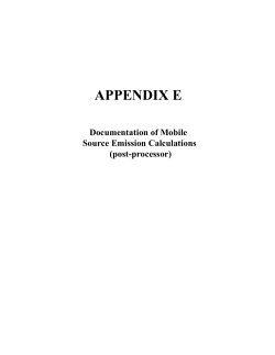 appendix e