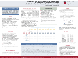 Sentence-Level Grammatical Error Identification 0.4ex as Sequence