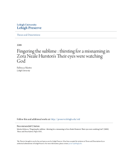 Fingering the sublime : thirsting for a misnaming