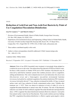 Reduction of Acid-Fast and Non-Acid
