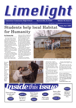 May - Limestone Community High School