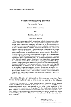 Pragmatic Reasoning Schemas - Deep Blue