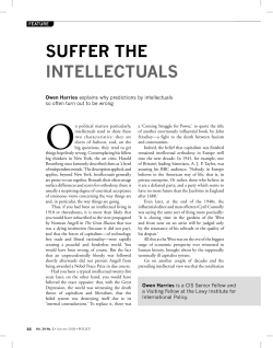 FEATURE: Suffer The Intellectuals