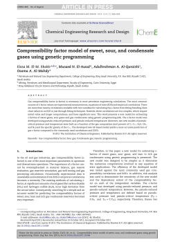 Compressibility factor model of sweet, sour, and condensate gases