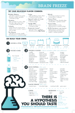 BF - Printed Menu 02-15-16 - Brain Freeze Nitrogen Ice Cream +