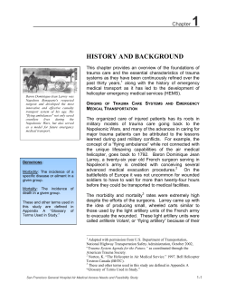 history and background - San Francisco Department of Public Health