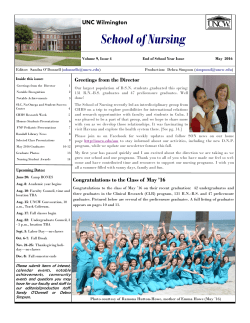 Issue 4: May 2016: End of Year Issue