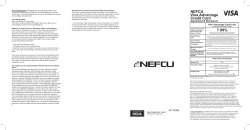 NEFCU Visa Advantage Credit Card