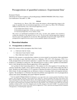 Paper - Emmanuel Chemla