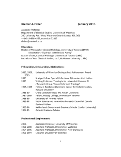 Please see - University of Waterloo