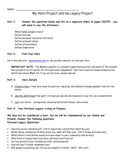 Hero Project - North Mason School District