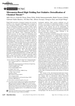MicromotorBased HighYielding Fast Oxidative