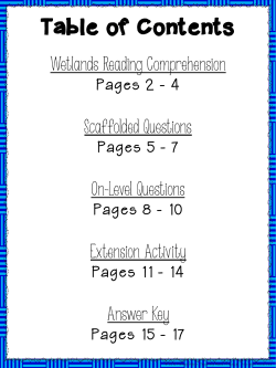 Table of Contents - Teaching Made Practical