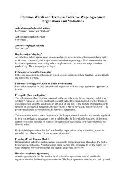 Common Words and Expressions in Collective