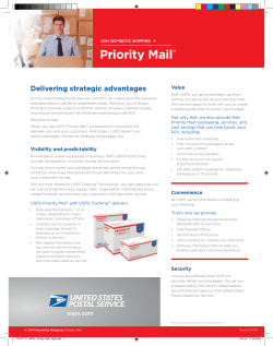 Priority Mail - ChamberMaster