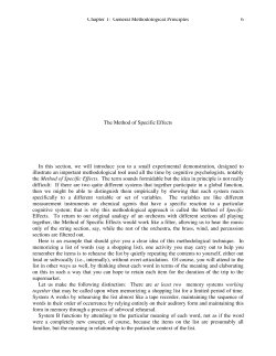 Chapter 1: General Methodological Principles 6 PINT is stored as a