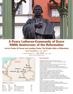 info - Gloria de Cristo Lutheran Church