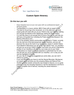 Custom Spain Itinerary