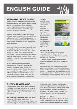 english guide - Friluftsfyret Kvassheim